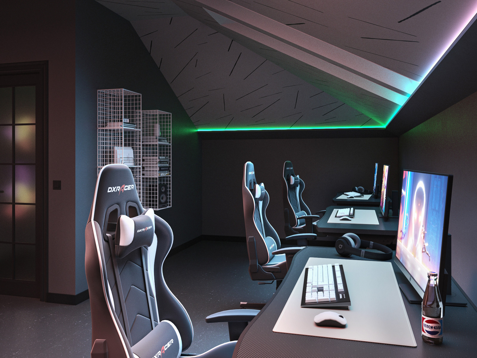 Игровая комната на мансарде. Частный дом, Смоленск