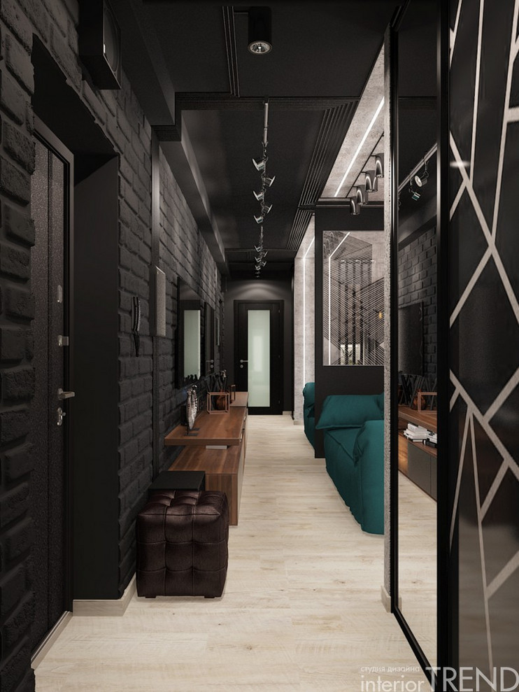 Обложка проекта: Дизайн интерьера однокомнатной квартиры студии