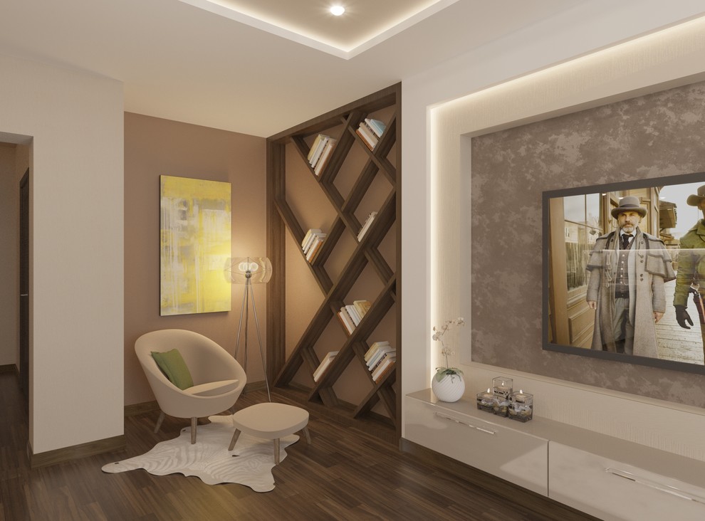 Обложка проекта: Дизайн квартиры-студии для молодой семьи