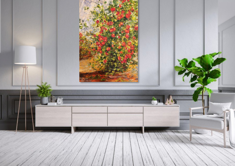 Обложка проекта: Гостиная - Дизайн интерьера - Картины художницы Дианы Маливани (3)