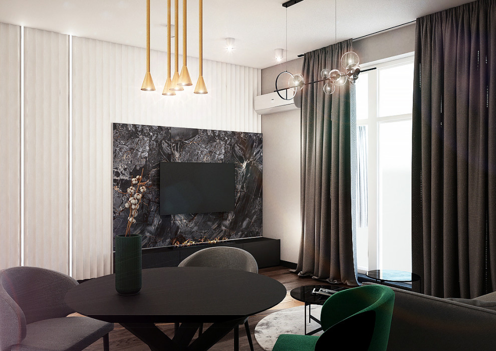 Кухня-гостиная