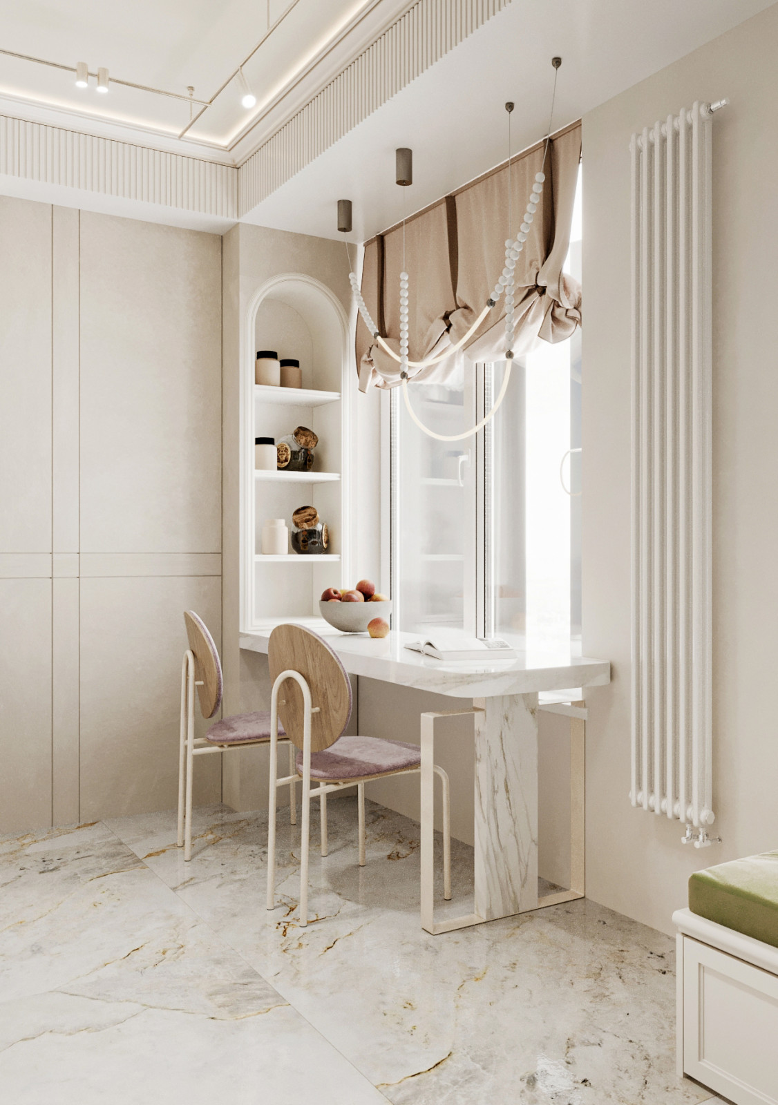 Жилой комплекс бизнес-класса "Морская набережная" 110 кв.м. Проект 2024г.