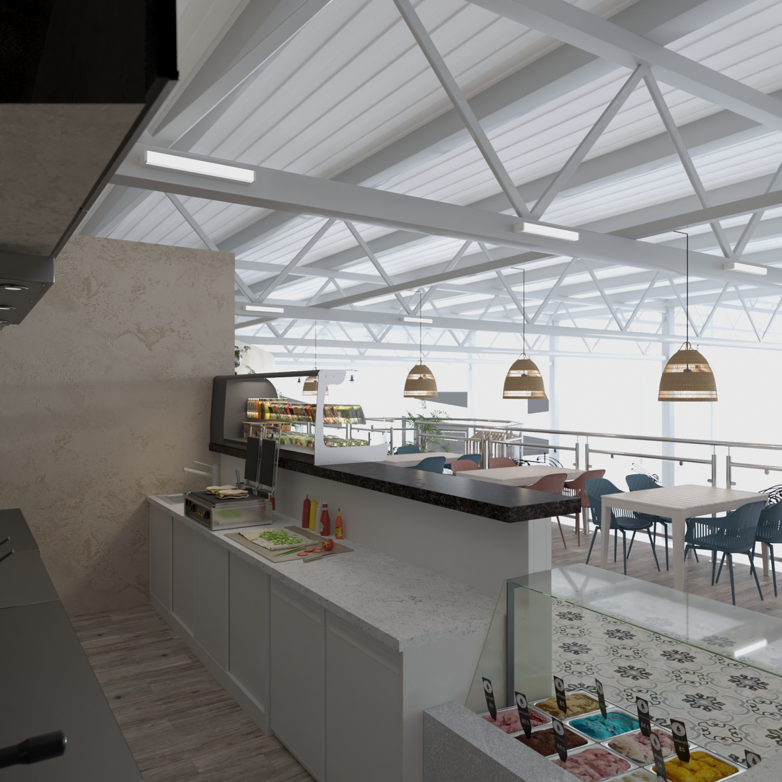 Фудкорт Аква Рио