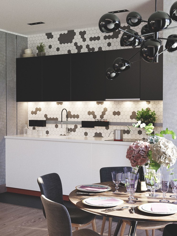 Москва 2016 г., Интерьер квартиры расположенной в ЖК Московский