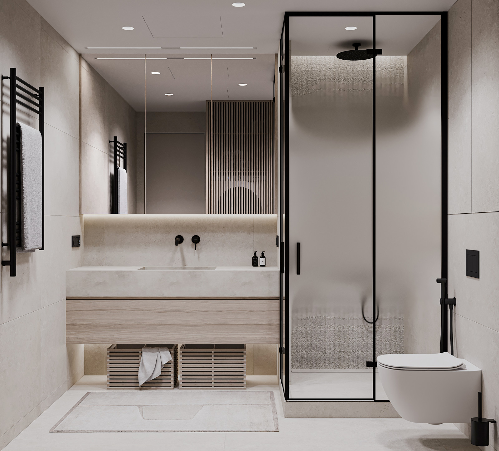 Проект оформления интерьера квартиры 90 кв.м