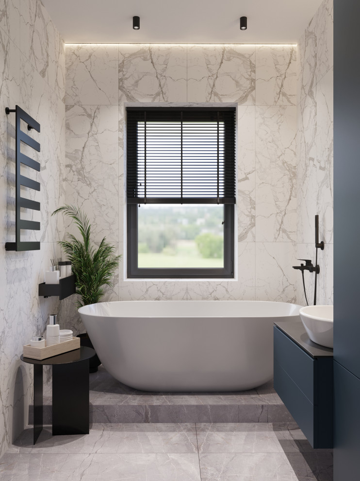 Обложка проекта: Ванная в загородном доме