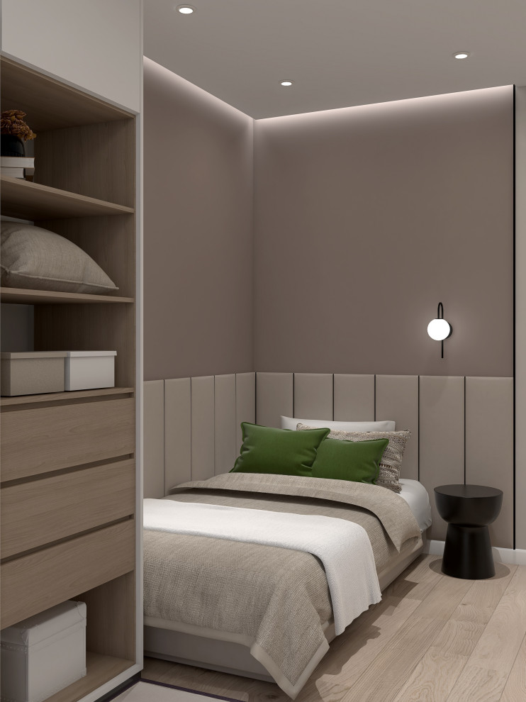 Трёхкомнатная квартира для любителей природы и минимализма