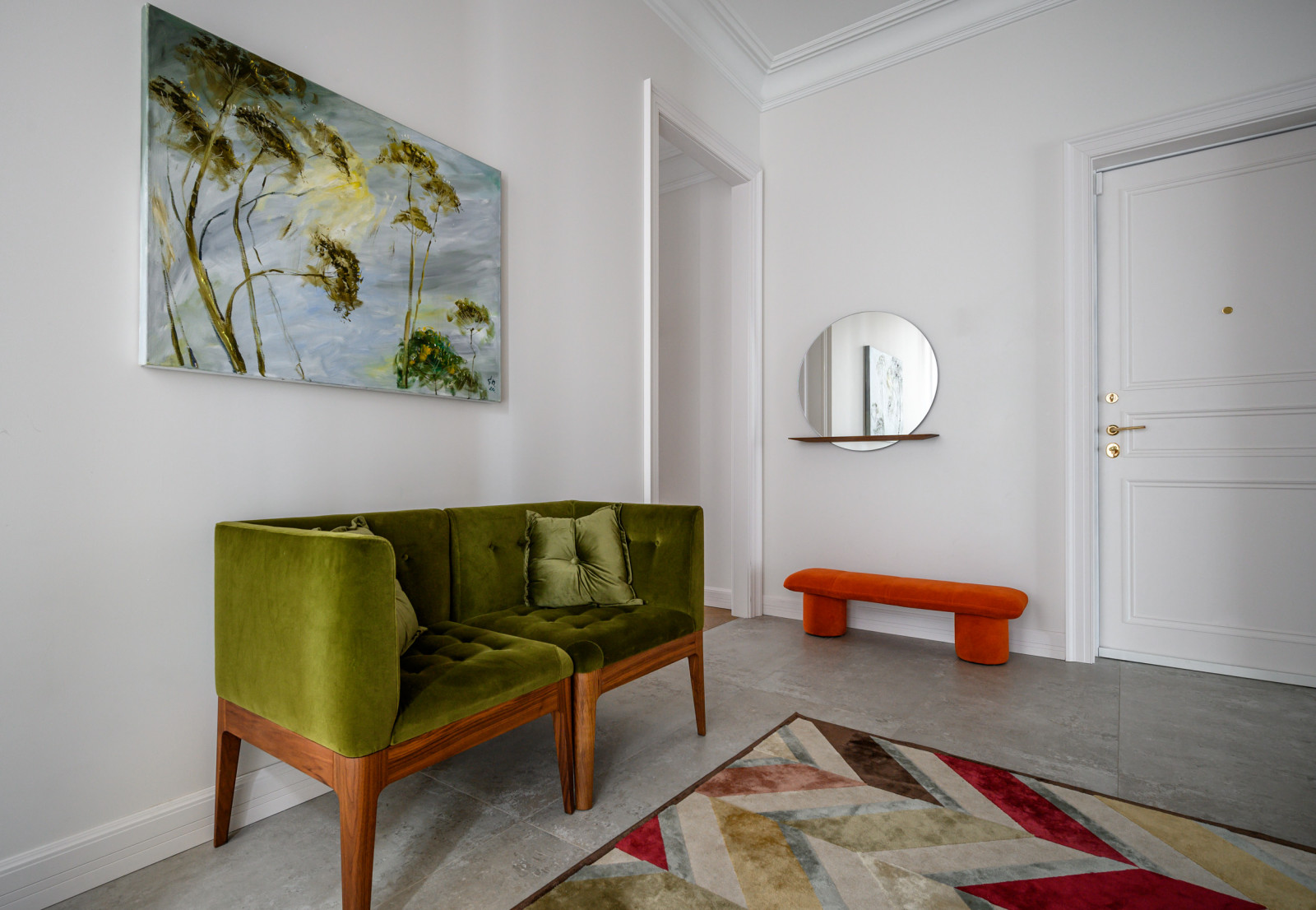 Фотосъемка реализованного дизайн-проекта в ЖК «САДОВЫЕ КВАРТАЛЫ»