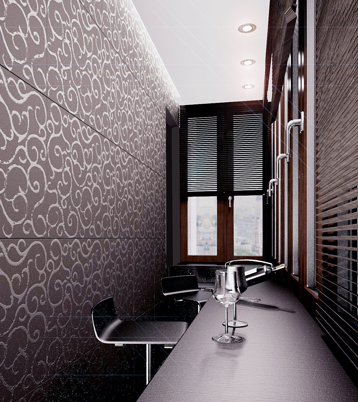 Обложка проекта: Квартира для молодого парня 60 м2