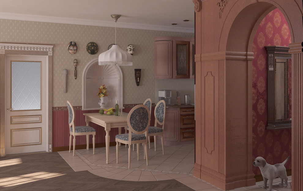 Вид на столовую.