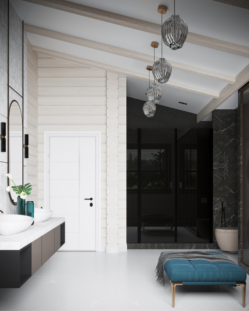 Ванна в брусовом доме