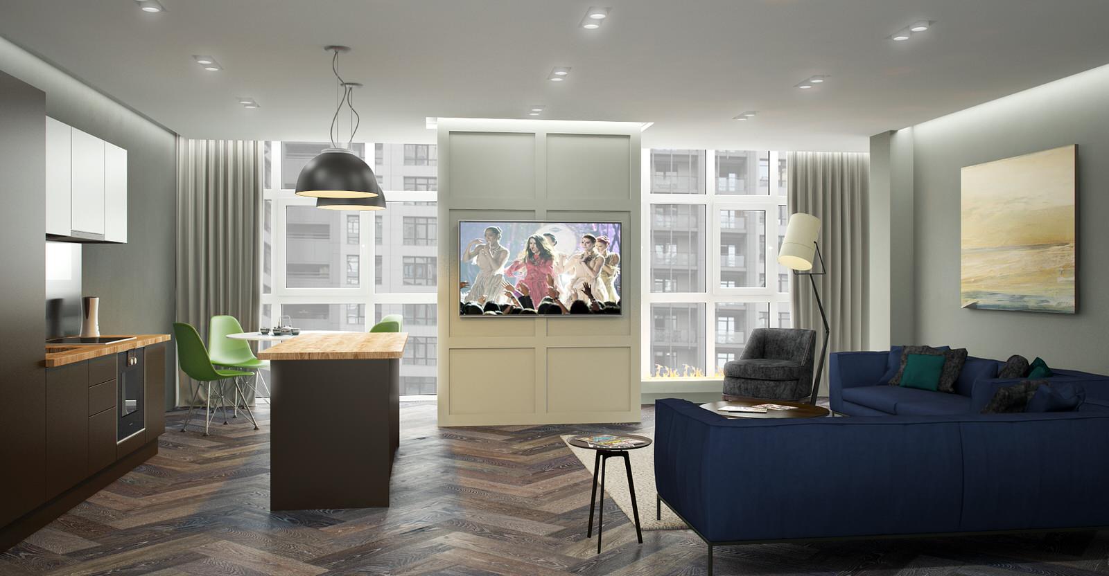 Обложка проекта: Квартира Драгомирова