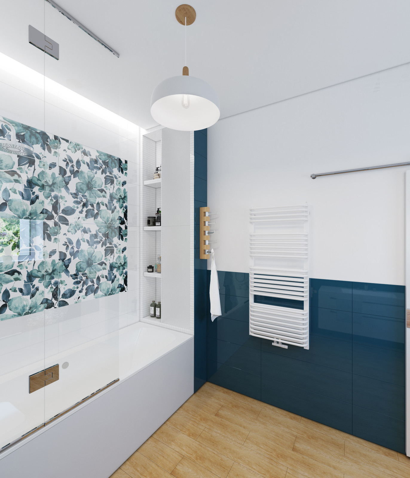 Ванная комната "Магия контраста"