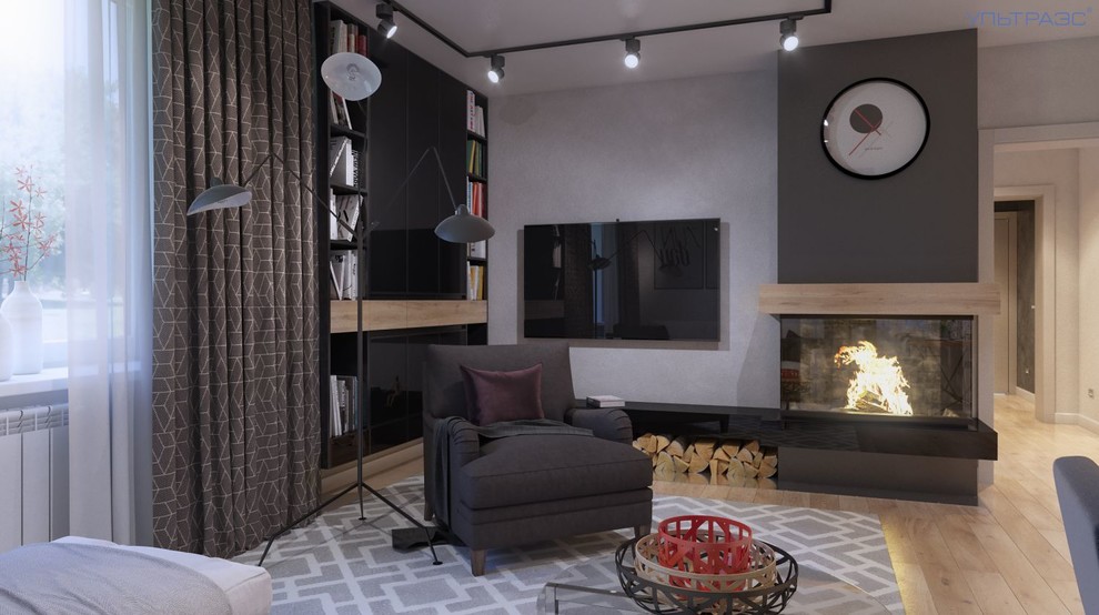 графичная гостиная