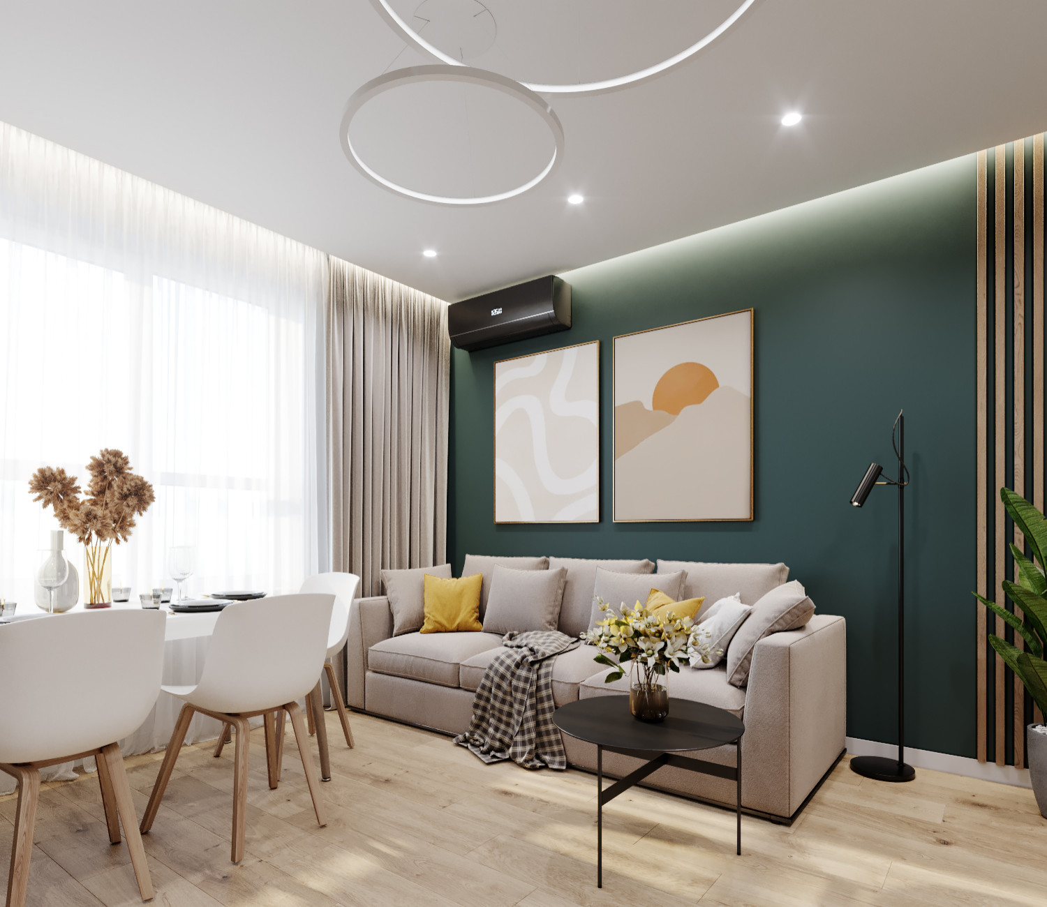 Дизайн- проект Давлеткильдеева 65 кв.м