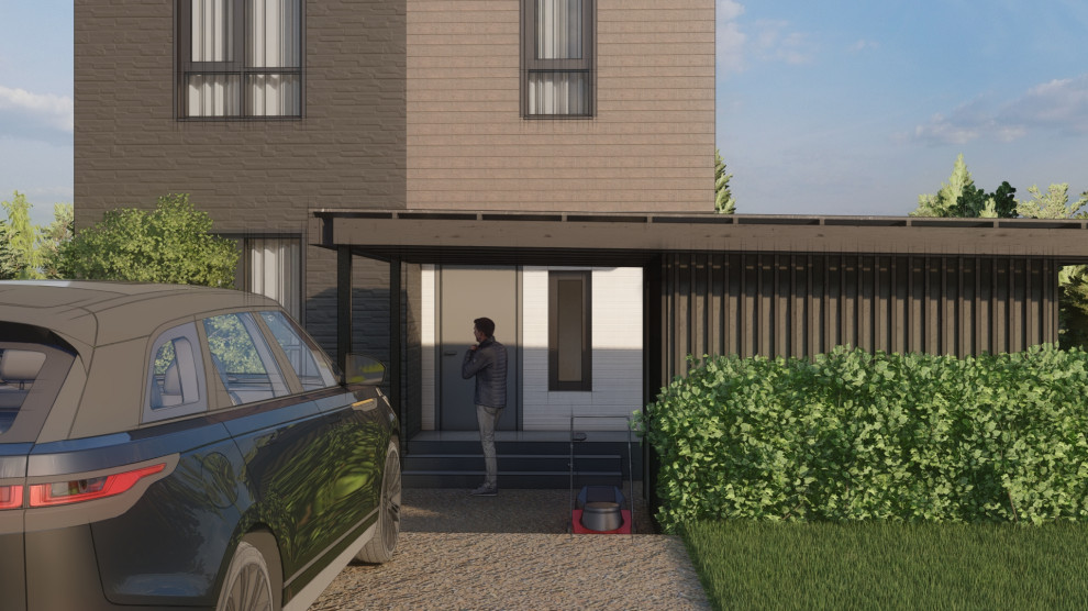 Благоустройство участка в коттеджном поселке Литл Токио, г. Казань