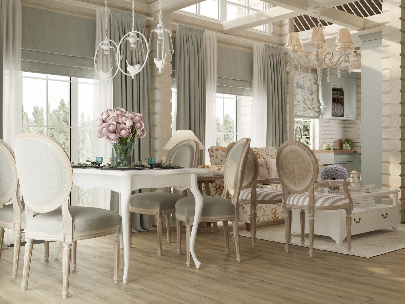 Загородный дом в стиле Прованс