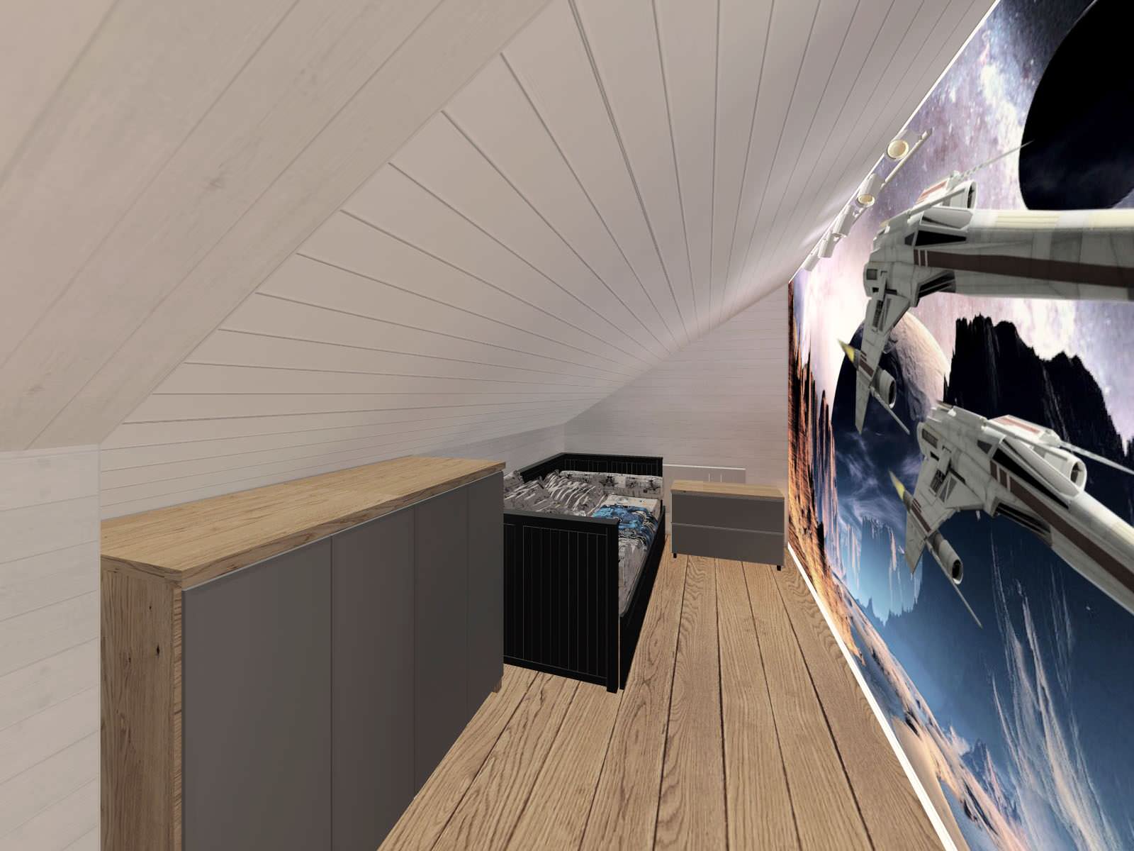 г.Суздаль, Загородный дом, мансардный этаж, 94 м2