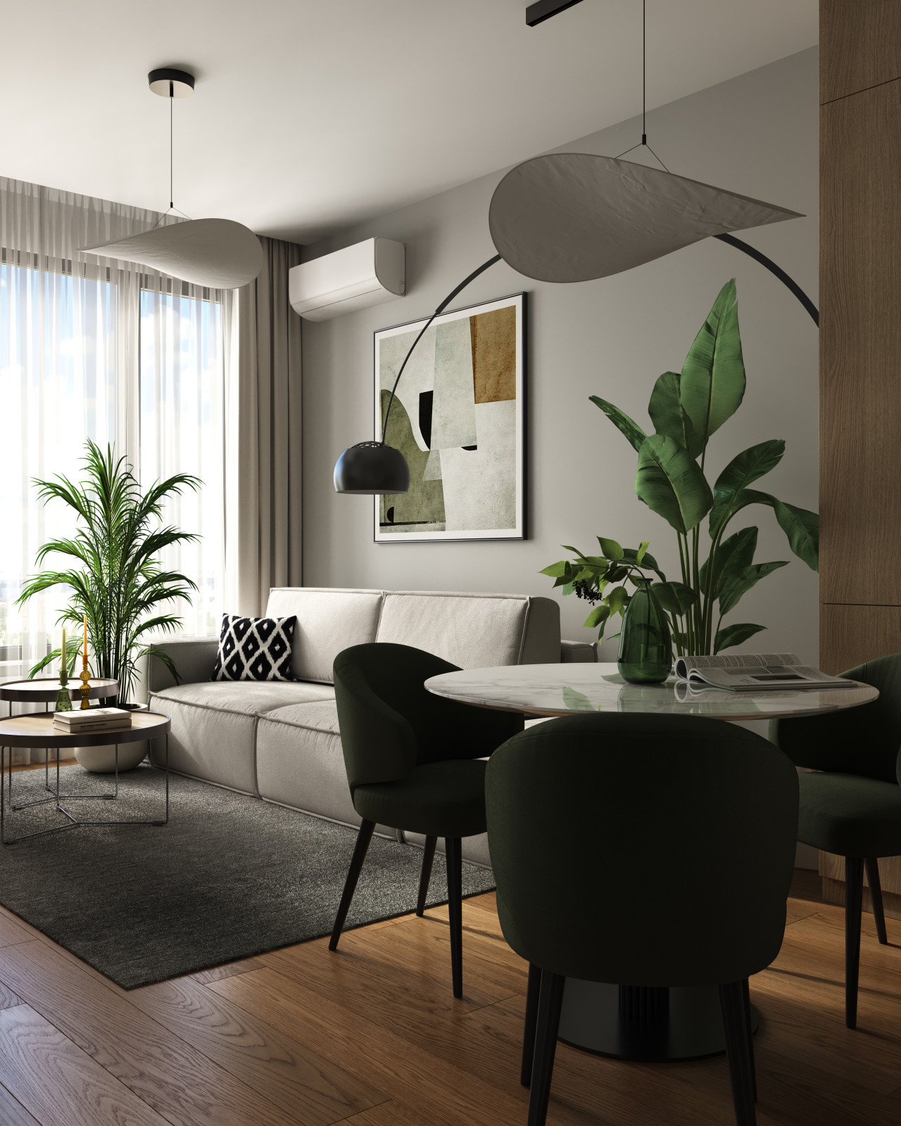 Апартаменты 50 м.кв.