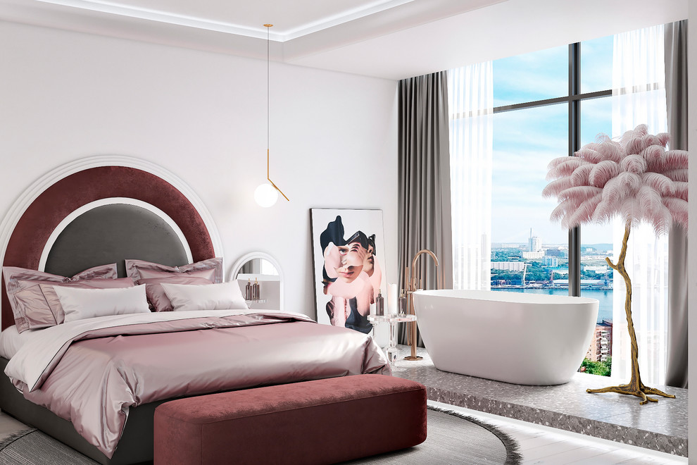 Дизайн-проект интерьера пентхауса для молодой семьи