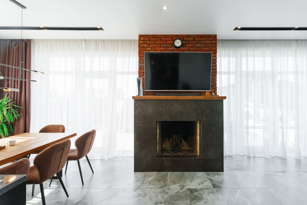 Ремонт кухни-гостиной