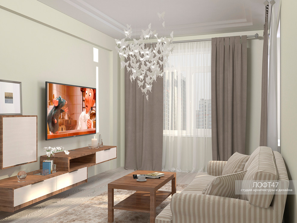 Обложка проекта: Дизайн проект небольшой квартиры