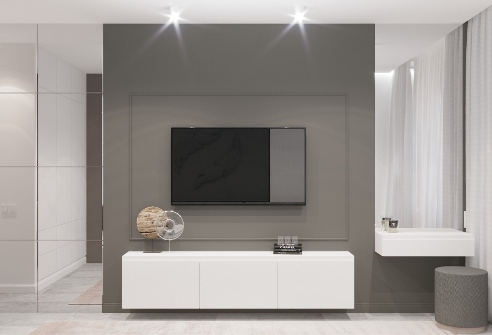 Дизайн проект квартиры 80М2, ЖК Алые паруса