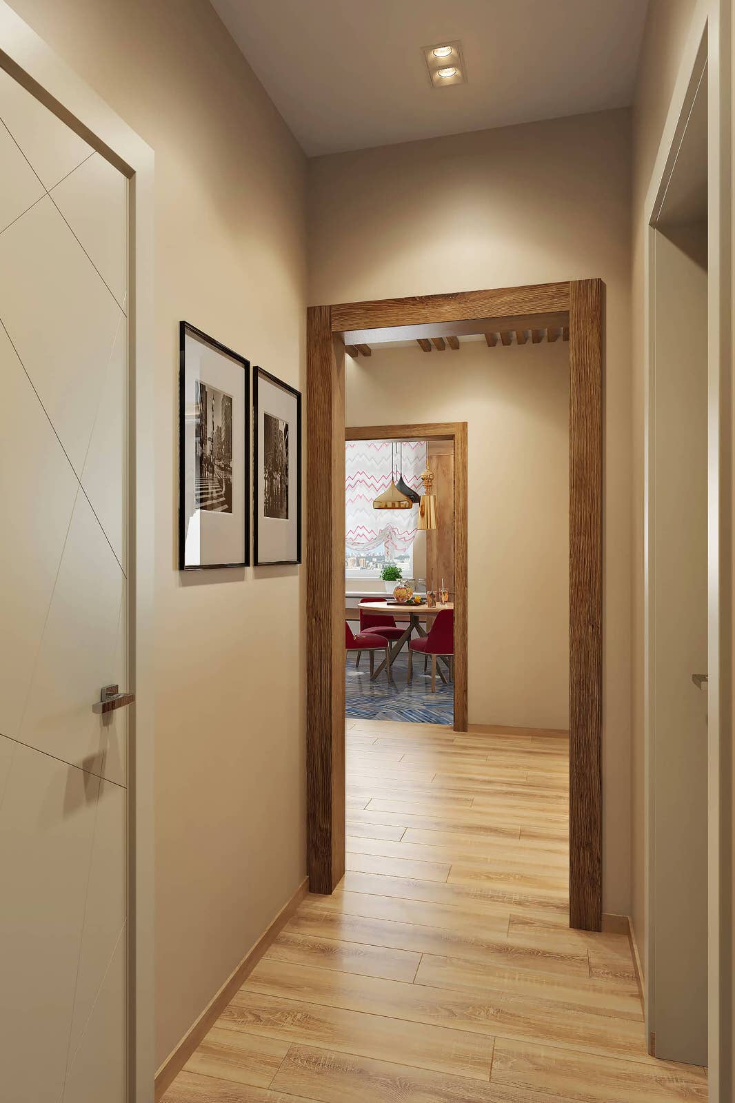 Дизайн квартиры в ЖК «Новая олимпийская деревня» — Разноцветный калейдоскоп