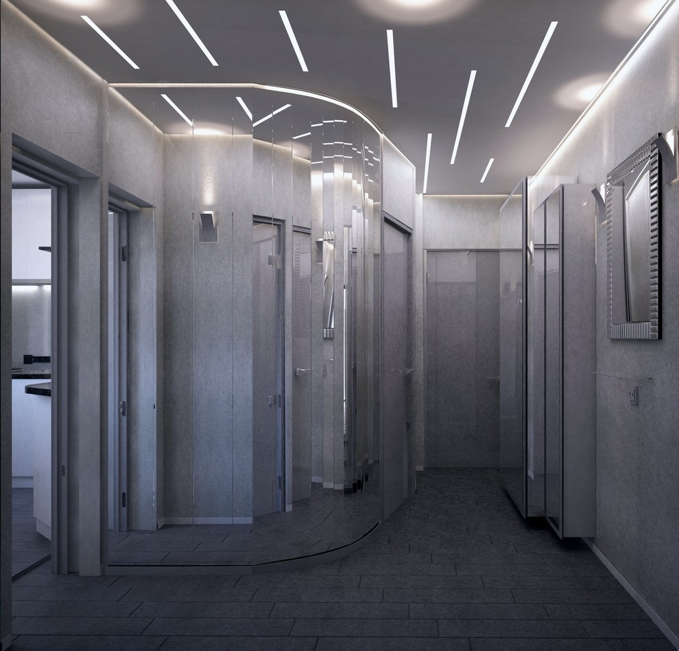 Одухотворенный хай-тек - квартира для молодого человека