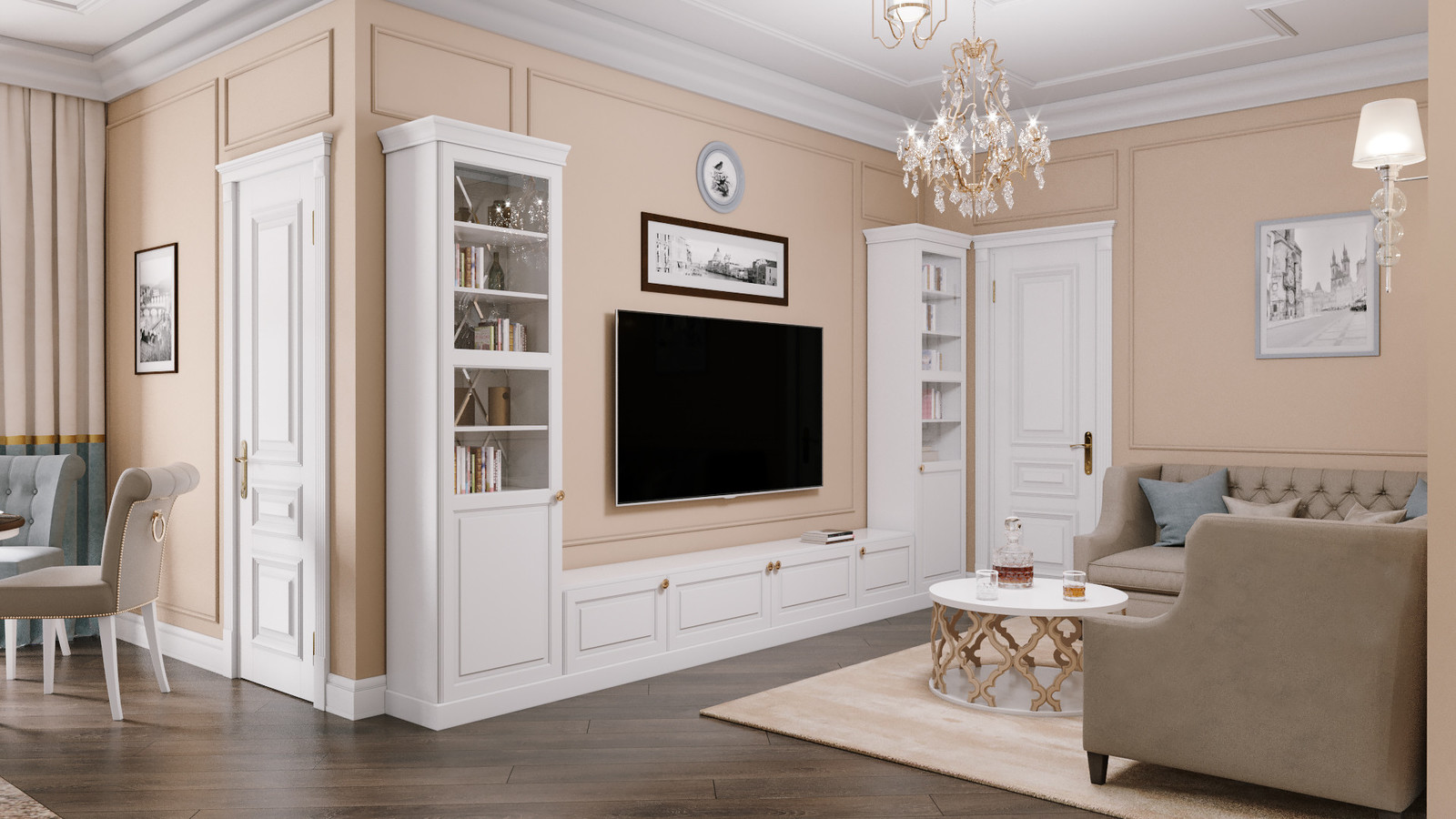 Квартира современная классика