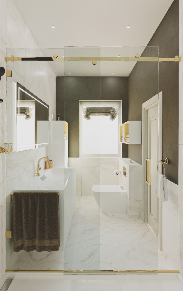 Коттедж, Каширское шоссе, Санузел 1, Санузел 2