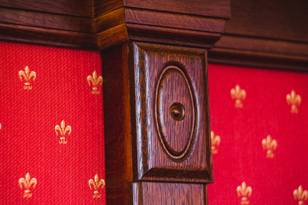 Обложка проекта: Кабинет из массива Дуба