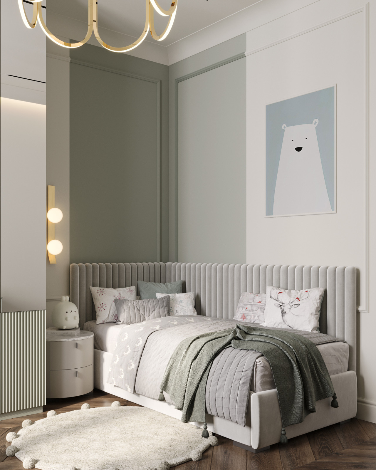 Для молодой семьи с элементами умного дома