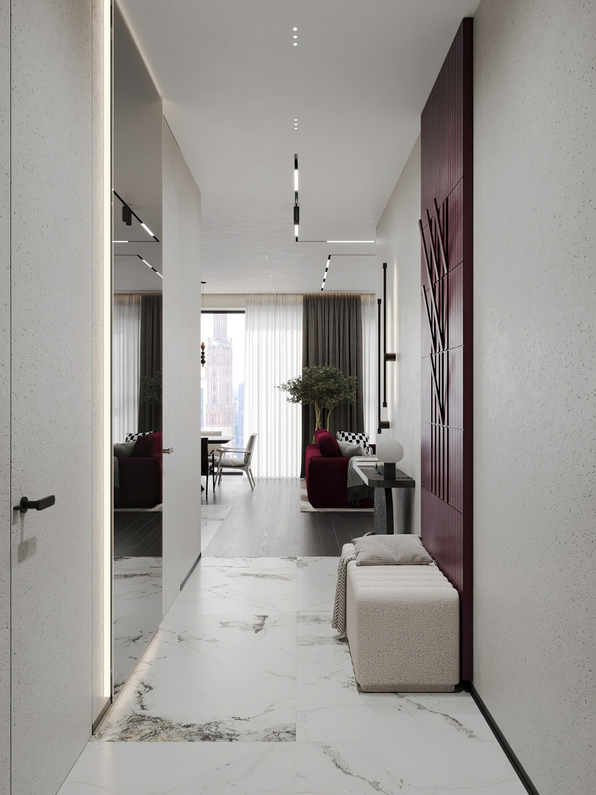 Дизайн и ремонт квартиры в ЖК Will Towers - Свет и цвет