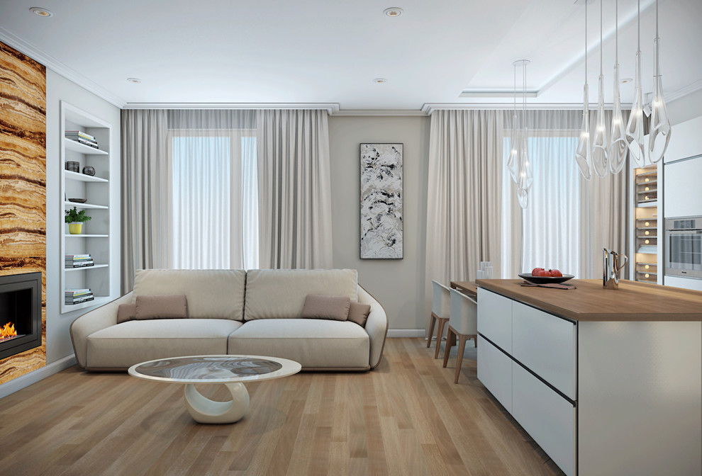 кухня-гостиная