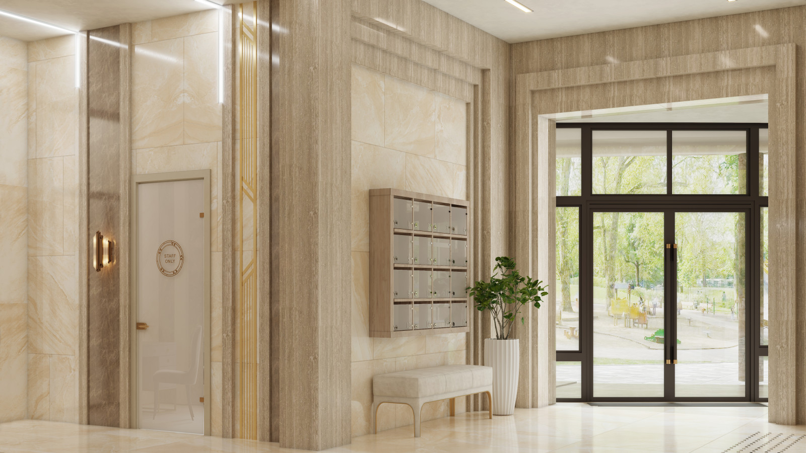 Визуализация совместно с дизайнером Натальей Быковой