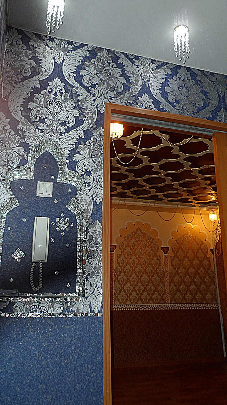 Гостиная в частной квартире