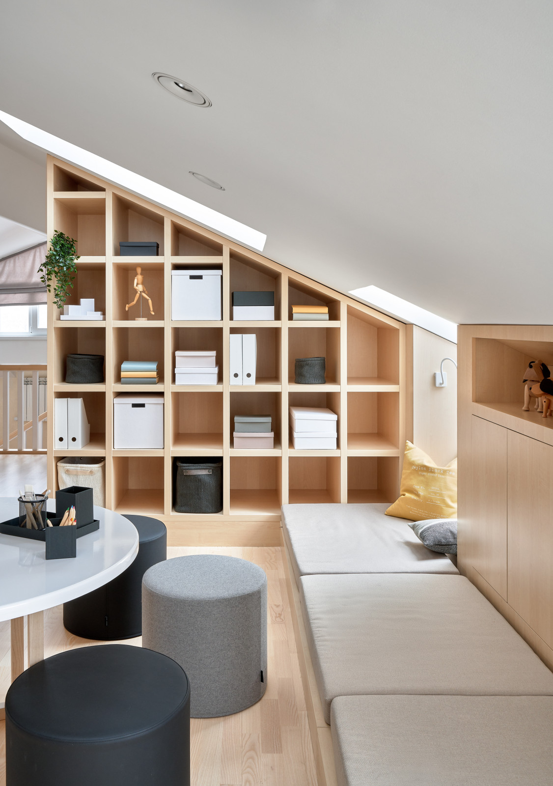 Мансарда для детей.  Публикация AD