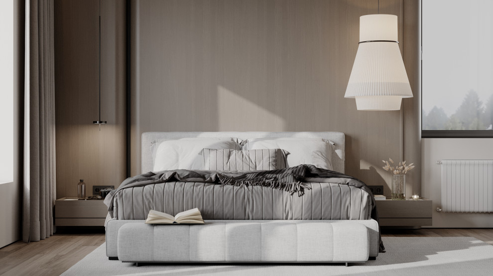 Мастер - спальня в загородном доме