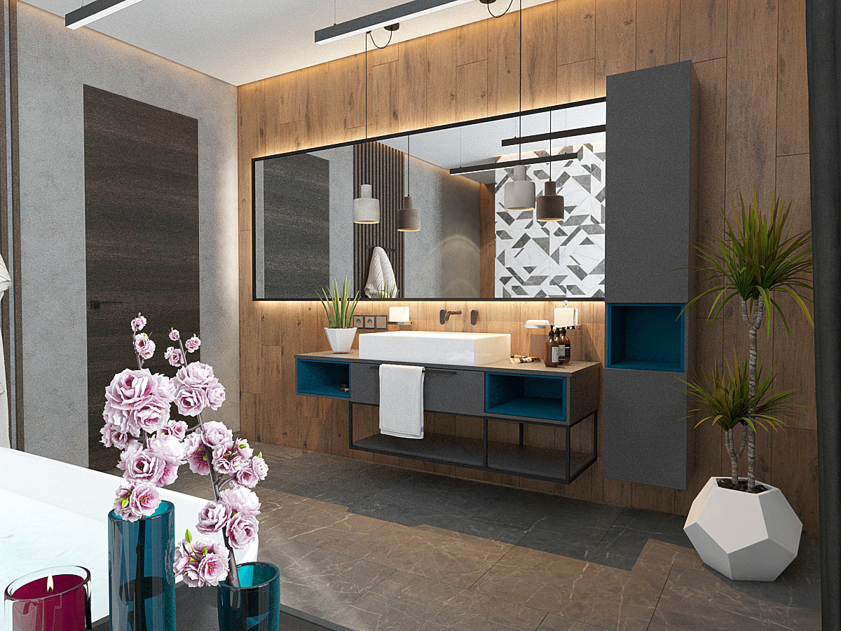 Проект дома общей площадью 198 м2