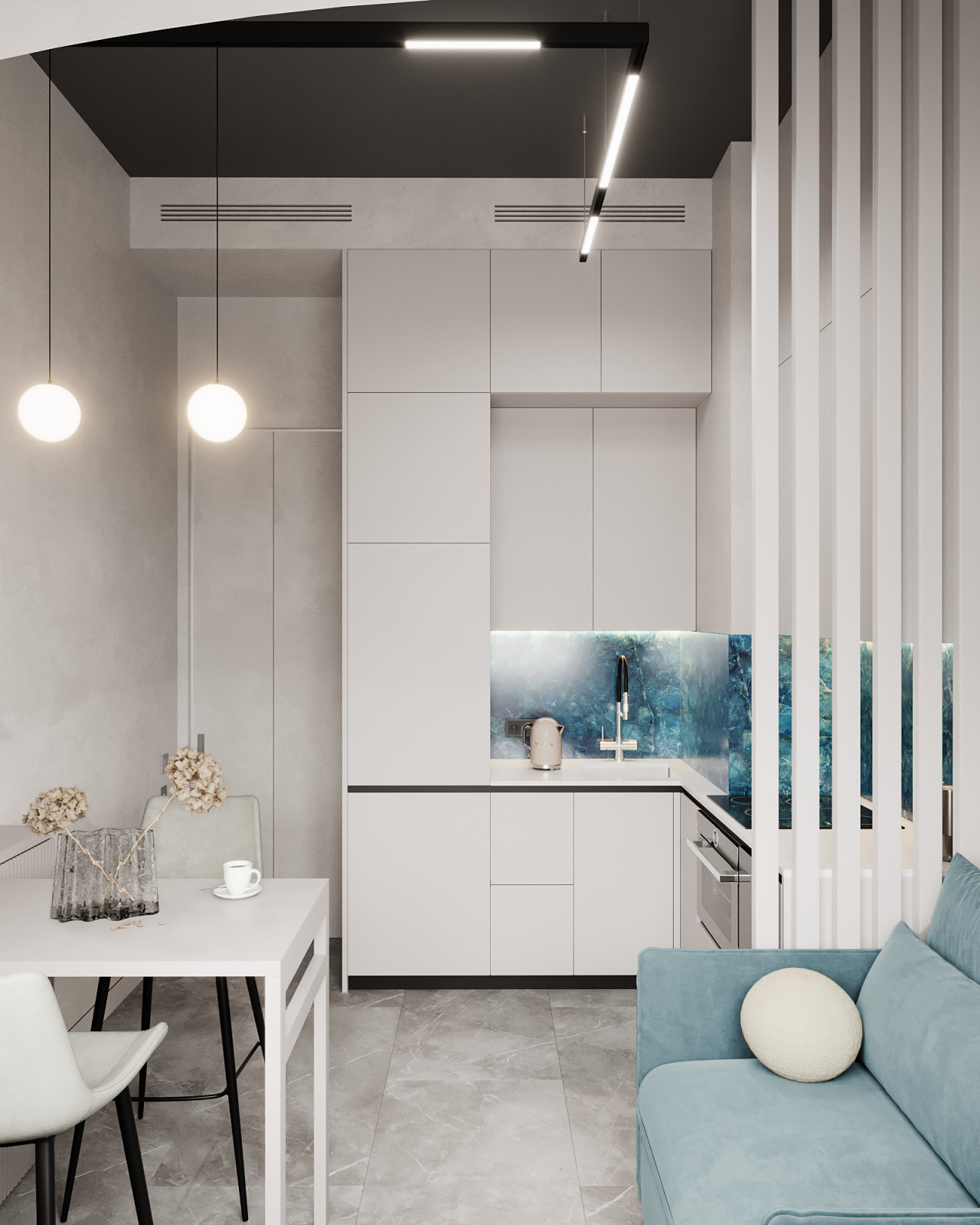 Дизайн-проект квартиры на Комендантском