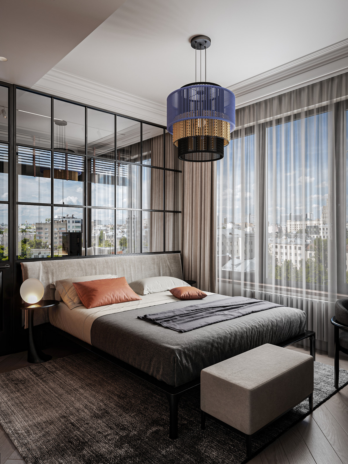 Дизайн-проект квартиры 70м2 в ЖК Ривер Парк