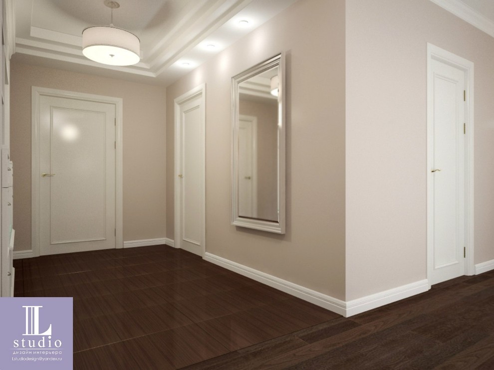 Проект трехкомнатной квартиры