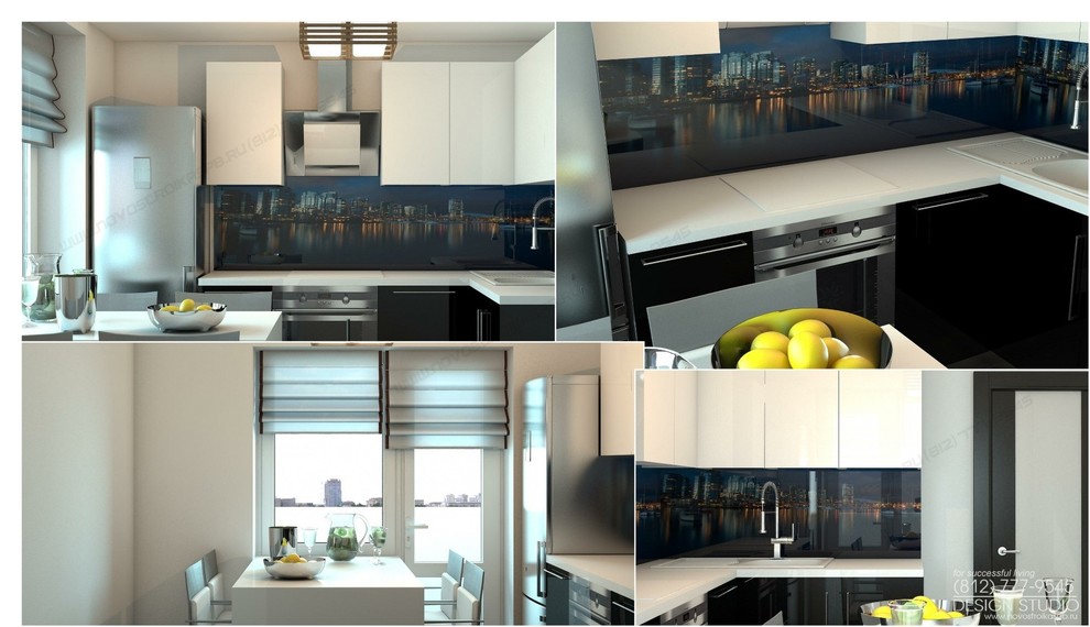 Дизайн интерьера кухни