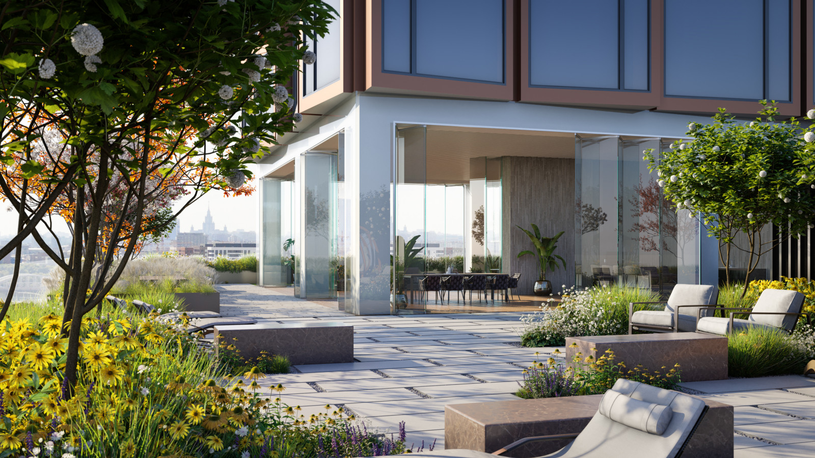 Проект благоустройства жилого комплекса AHEAD