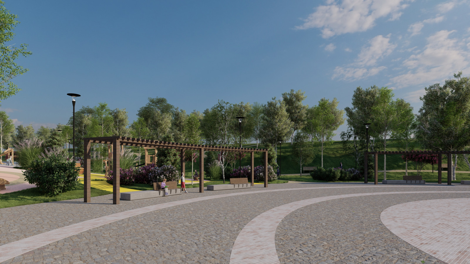 Архитектурный проект рекреационного комплекса GREEN PARK