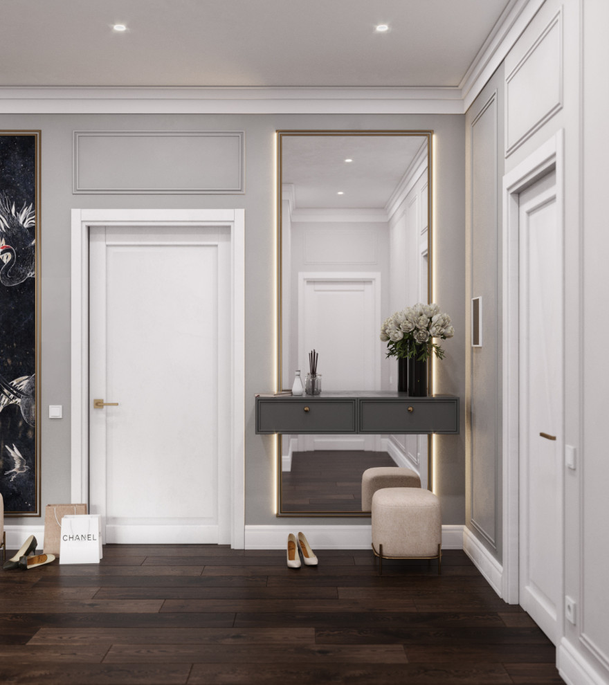 Проект интерьера квартиры в ЖК «Солнечный Олимп»