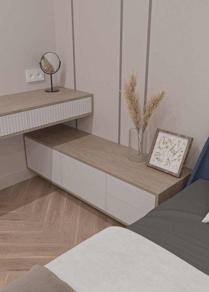 Обложка проекта: ЖК Нестеров, 4-к квартира, 110 кв.м.