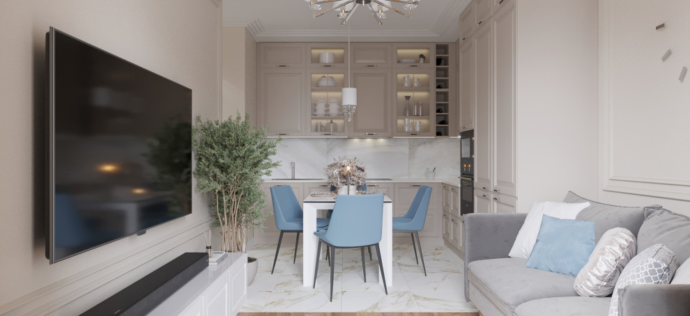 ДИЗАЙН ТРЕХКОМНАТНОЙ КВАРТИРЫ 89 КВ.М