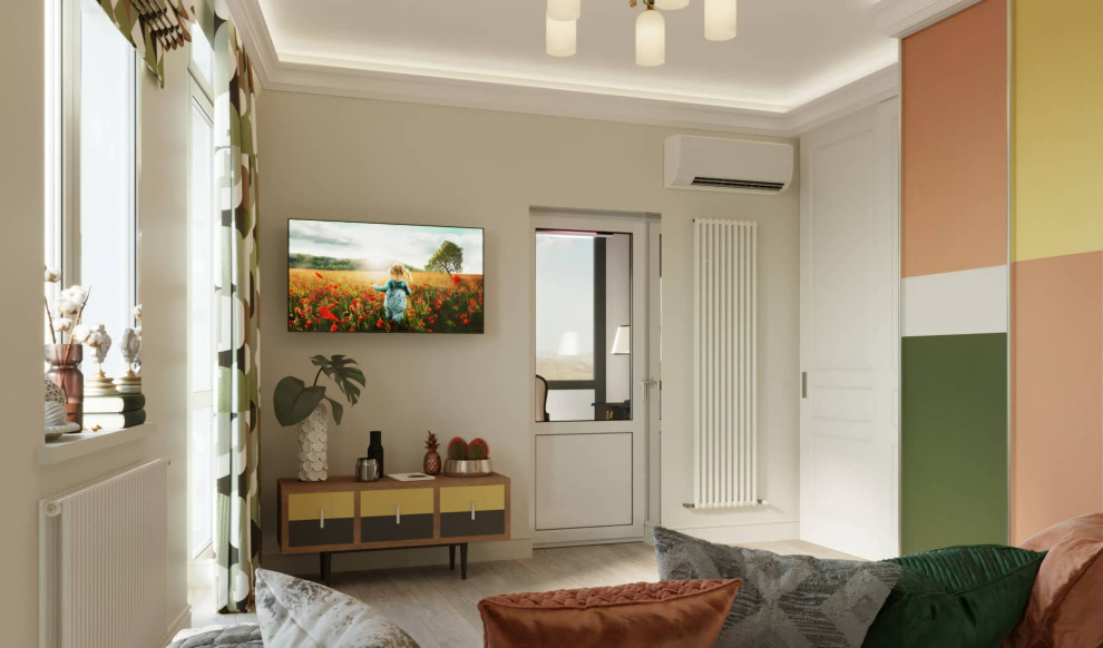 Дизайн и ремонт квартиры в ЖК «Ленинградский» — Всё и сразу